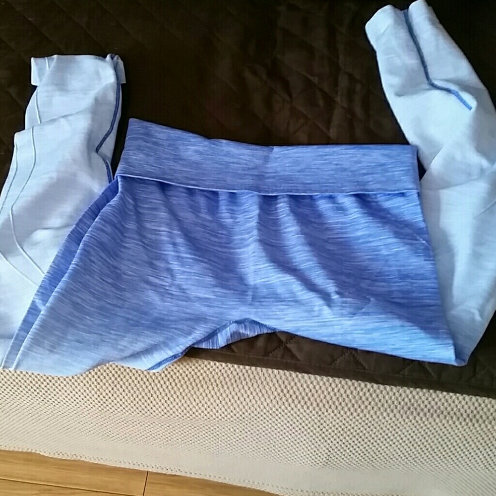 Yelete active leggings blue ombre